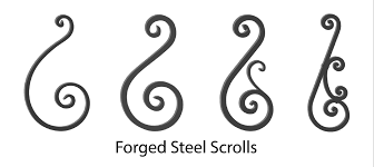Wrought Iron Scrolls